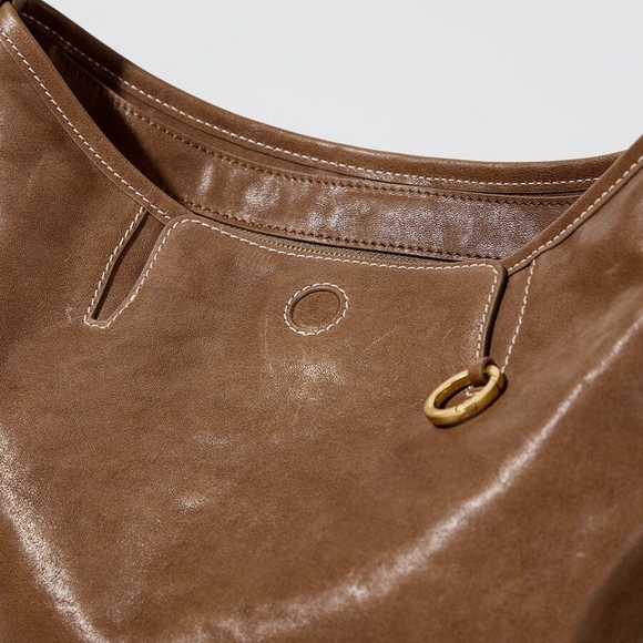 Songmont Yore Hobo Bag in Small (Color: Sandal) - Picture 3 of 16